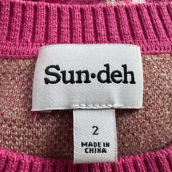 Vintage style oversized wool and cotton Sweater - Picture 3 of 5